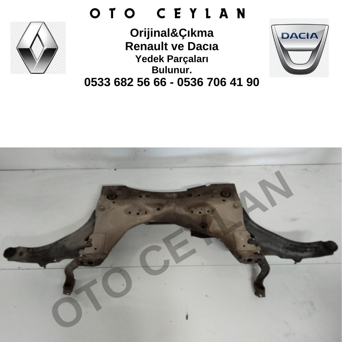 8200742904 Megane 2 Motor Beşiği Orijinal Çıkma
