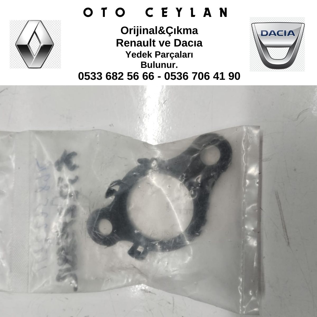 117227589R MEGANE 4 TALISMAN  EGR BORUSU CONTASI SIFIR ORİJİNAL