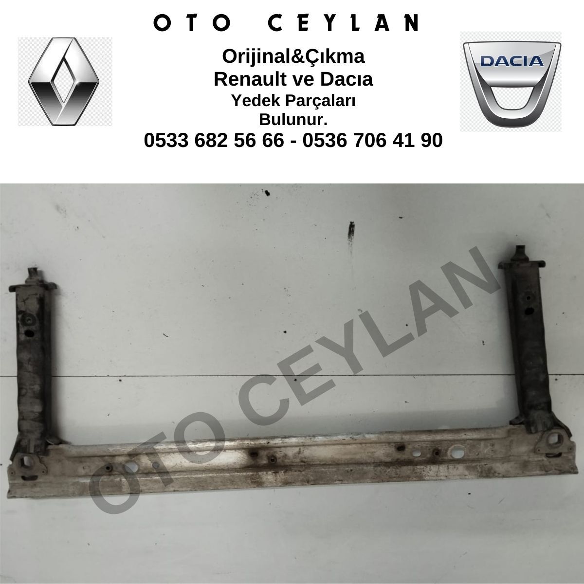 544E00003R Megane 3 Ön Beşik Orijinal Çıkma