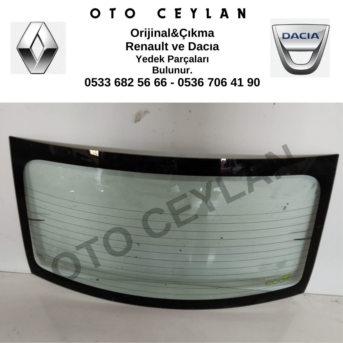 Symbol Arka Cam Orijinal Çıkma