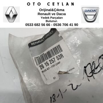 261525753R CLIO SYMBOL SOL SİS FAR ÇERCEVESİ SIFIR ORİJİNAL