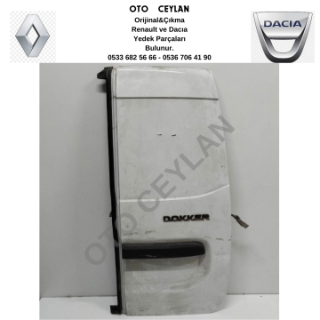 Dokker Bagaj Kapağı Çıkma Orjinal