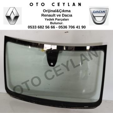 727122099R Sandero 3 Ön Cam Orijinal Çıkma