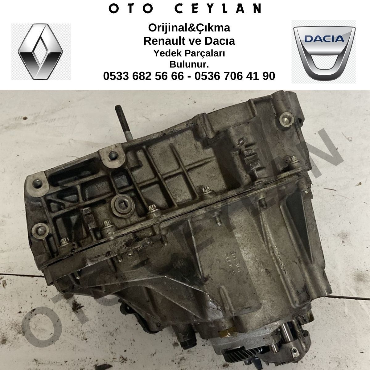 Clıo 4 Şanzıman Komple JH3 343 Orijinal Çıkma