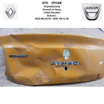 Symbol Bagaj Kapağı Çıkma Orjinal