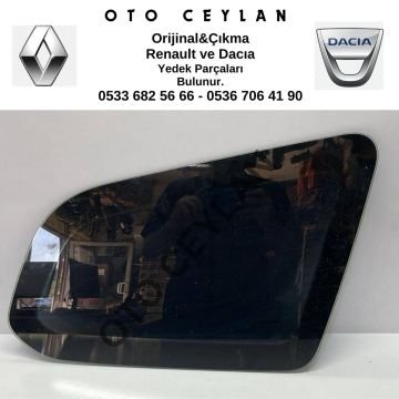 833064642R Duster 2022 Kelebek Camı Çıkma Orijinal