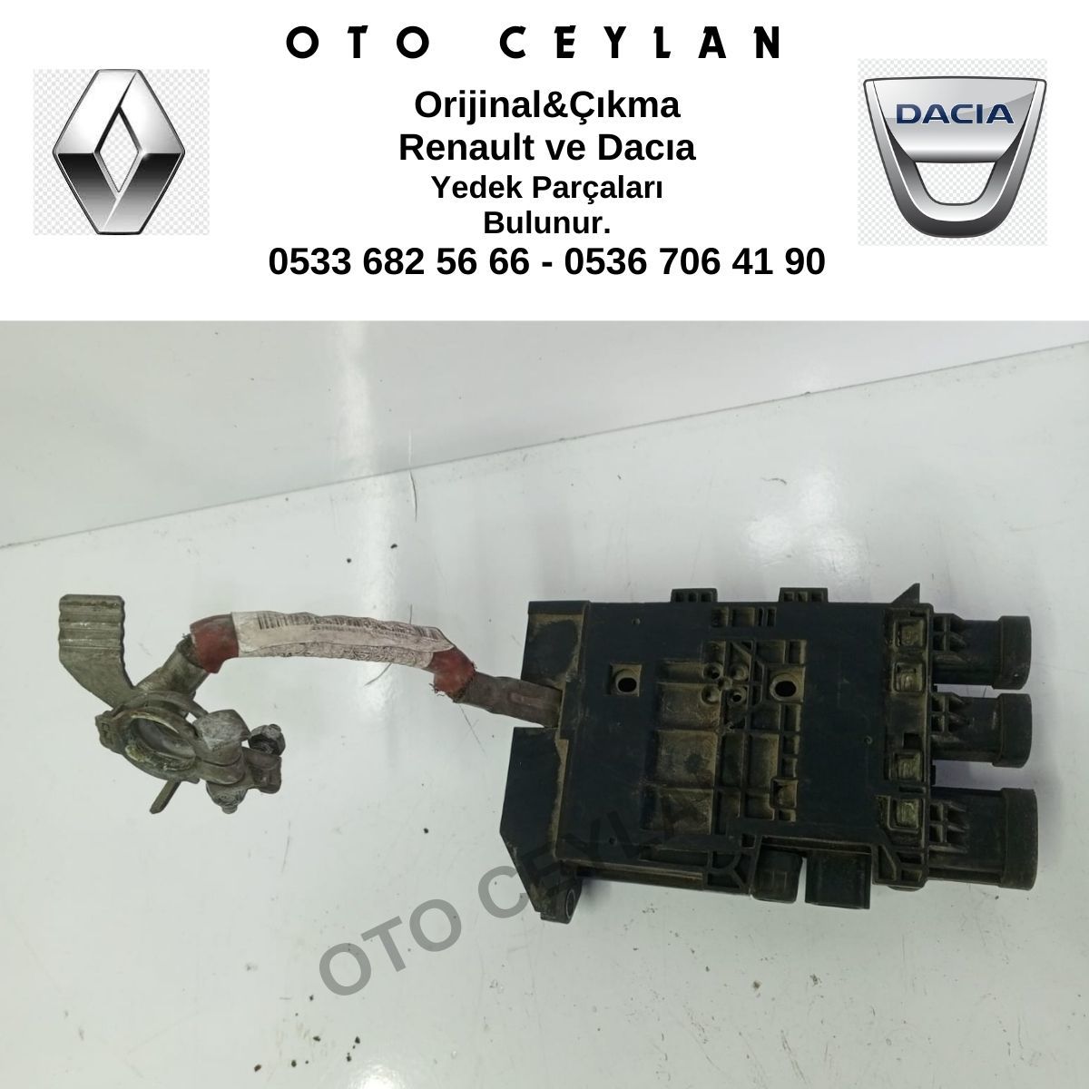 243800010R Megane 3 Sigorta Kutusu Orijinal Çıkma