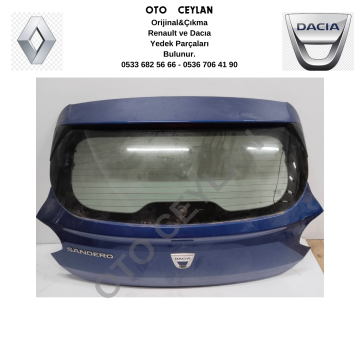 Sandero 3 Bagaj Kapağı Çıkma Orjinal