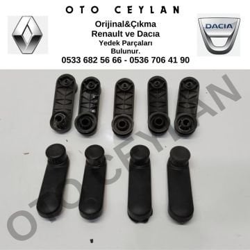 8200673745 Dacia Sandero Cam Açma Kolu Orijinal Çıkma