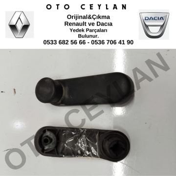 7700811387 Megane 2 Cam Açma Kolu Orijinal Çıkma