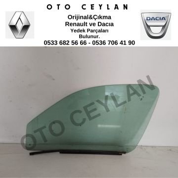 Kangoo Sol Ön Kapı Camı Orijinal Çıkma