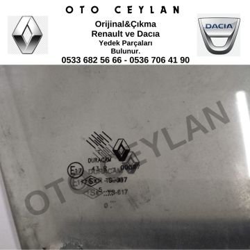 R.19 Sağ Ön Kapı Camı Orijinal Çıkma