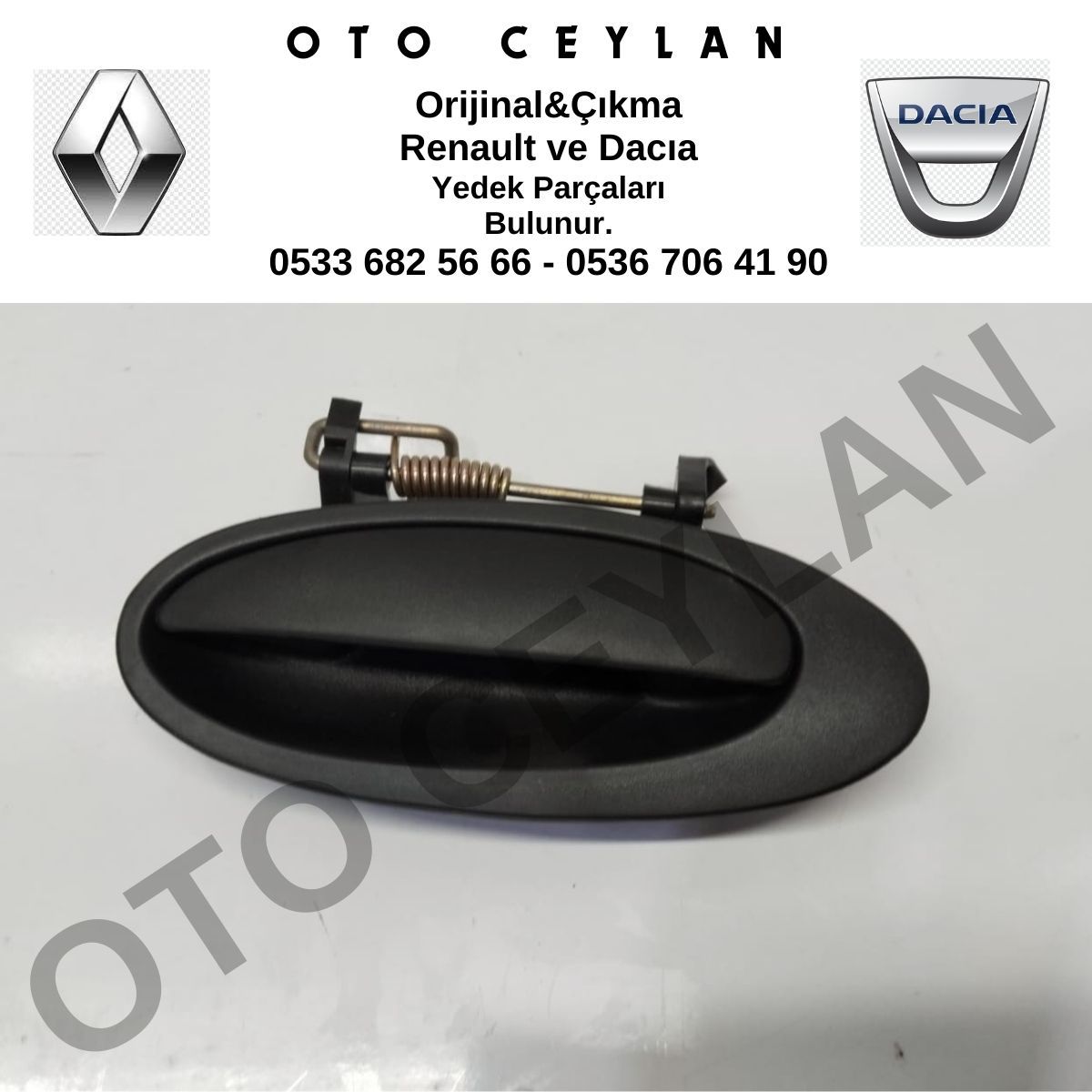 7700821371 Laguna Sol Arka Kapı Kolu Sıfır Yan Sanayi