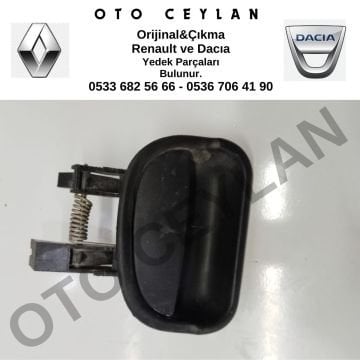 7700303503 Kangoo Arka Yan Kapı İç Açma Kolu Orijinal Çıkma
