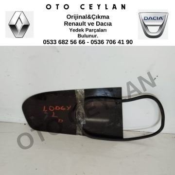 Lodgy Sol Arka Kelebek Camı Orijinal Çıkma