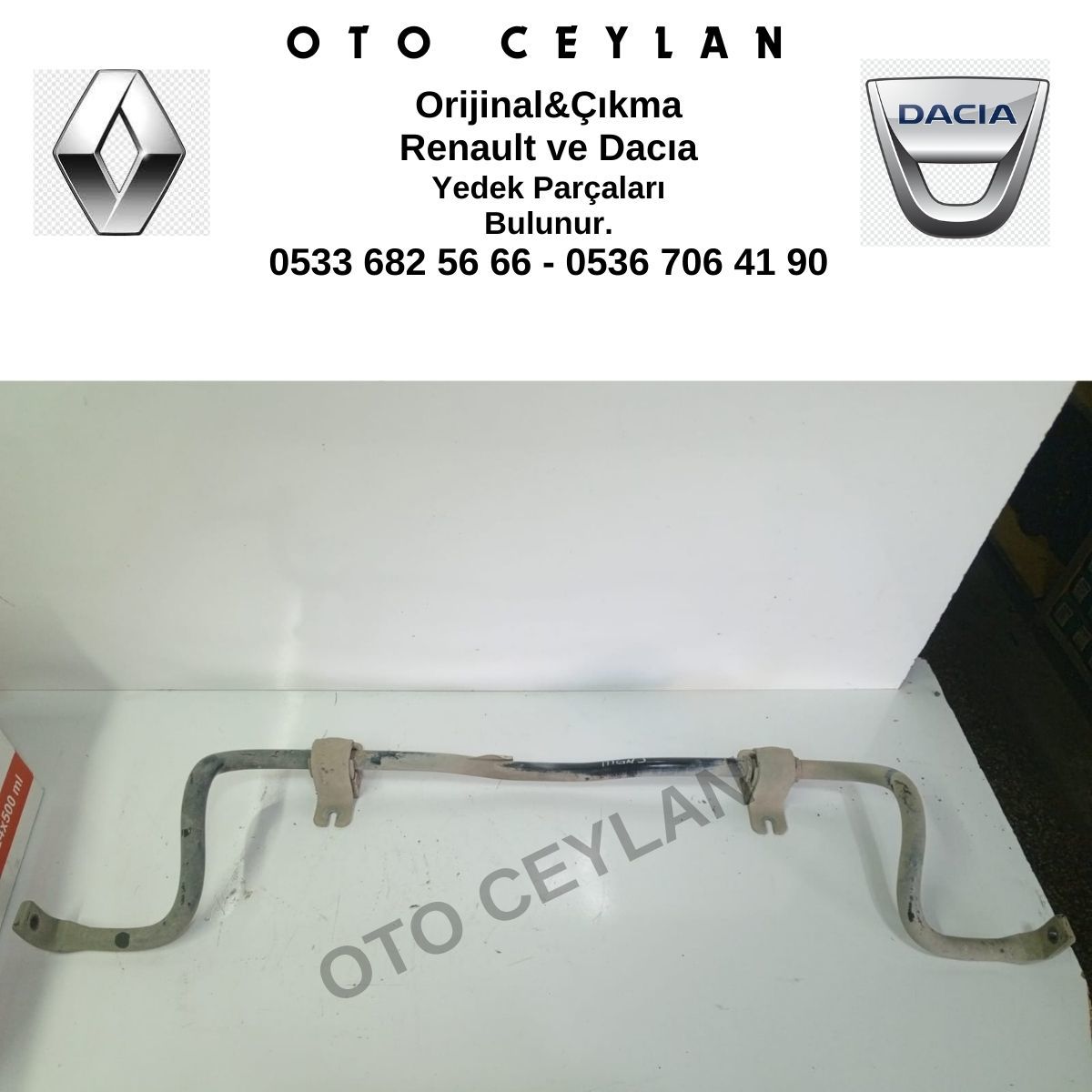 546119812R Megane 3 Viraj Demiri Orijinal Çıkma