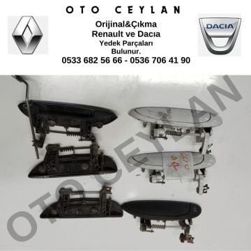 7700433076 Megane Sağ Dış Kapı Kolu Orijinal Çıkma