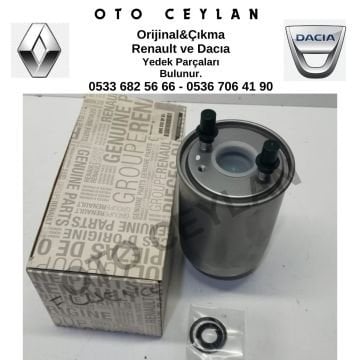 164009384R Megane 3 Scenic 3 Fluence 1.5Dcı Yakıt Filtresi Mazot Sıfır Orijinal