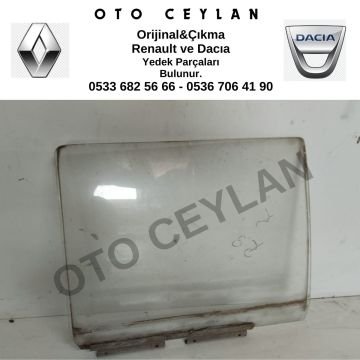 R.9 Sağ Arka Kapı Camı Orijinal Çıkma