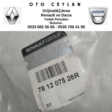 781207526R MEGANE 4 YAKIT DOLUM BORU YUVASI BOĞAZI SIFIR ORİJİNAL