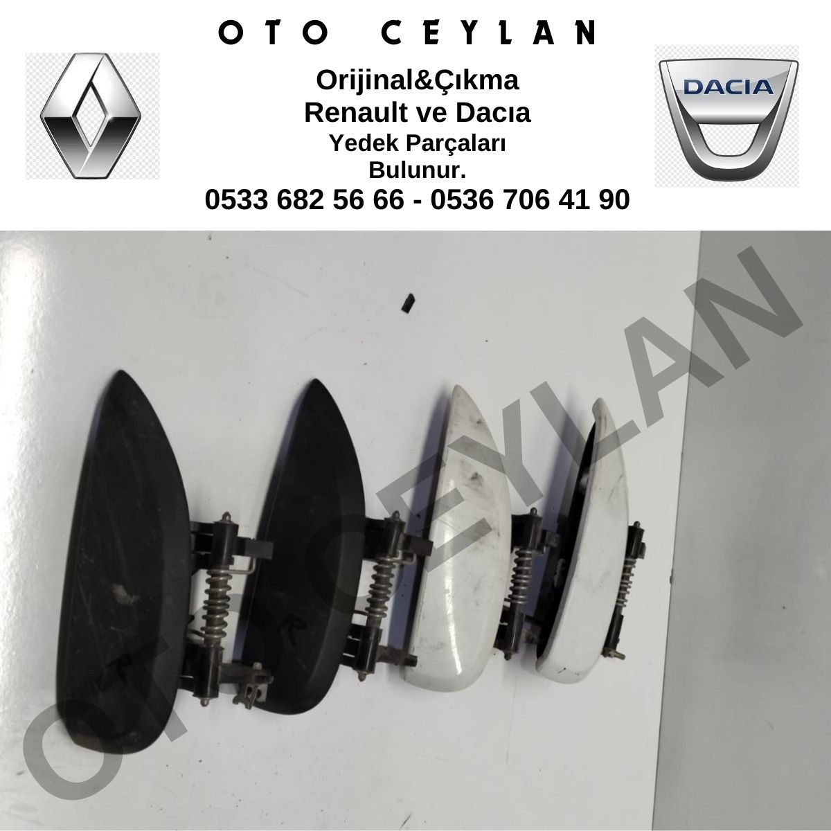 806067028R Symbol Sağ Ön Ve Arka Kapı Dış Açma Kolu Orijinal Çıkma