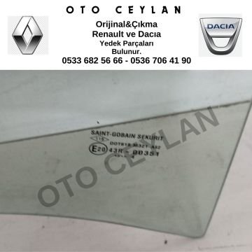 Symbol Sağ Arka Kapı Camı Orijinal Çıkma