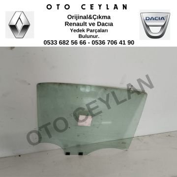 Symbol Sağ Arka Kapı Camı Orijinal Çıkma