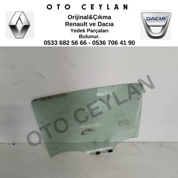 Symbol Sol Arka Kapı Camı Orijinal Çıkma