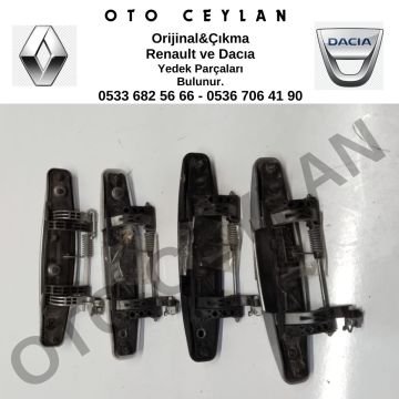806079580R Dacia Lodgy Sol Ön Ve Arka Dış Kapı Kolu Orijinal Çıkma