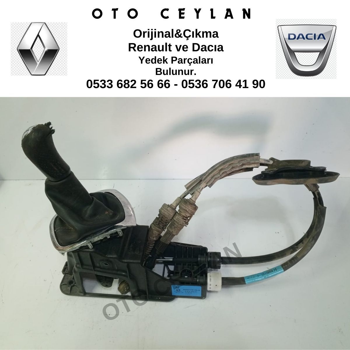 8200779125 Megane 3 Vites Kolu Komple Orijinal Çıkma