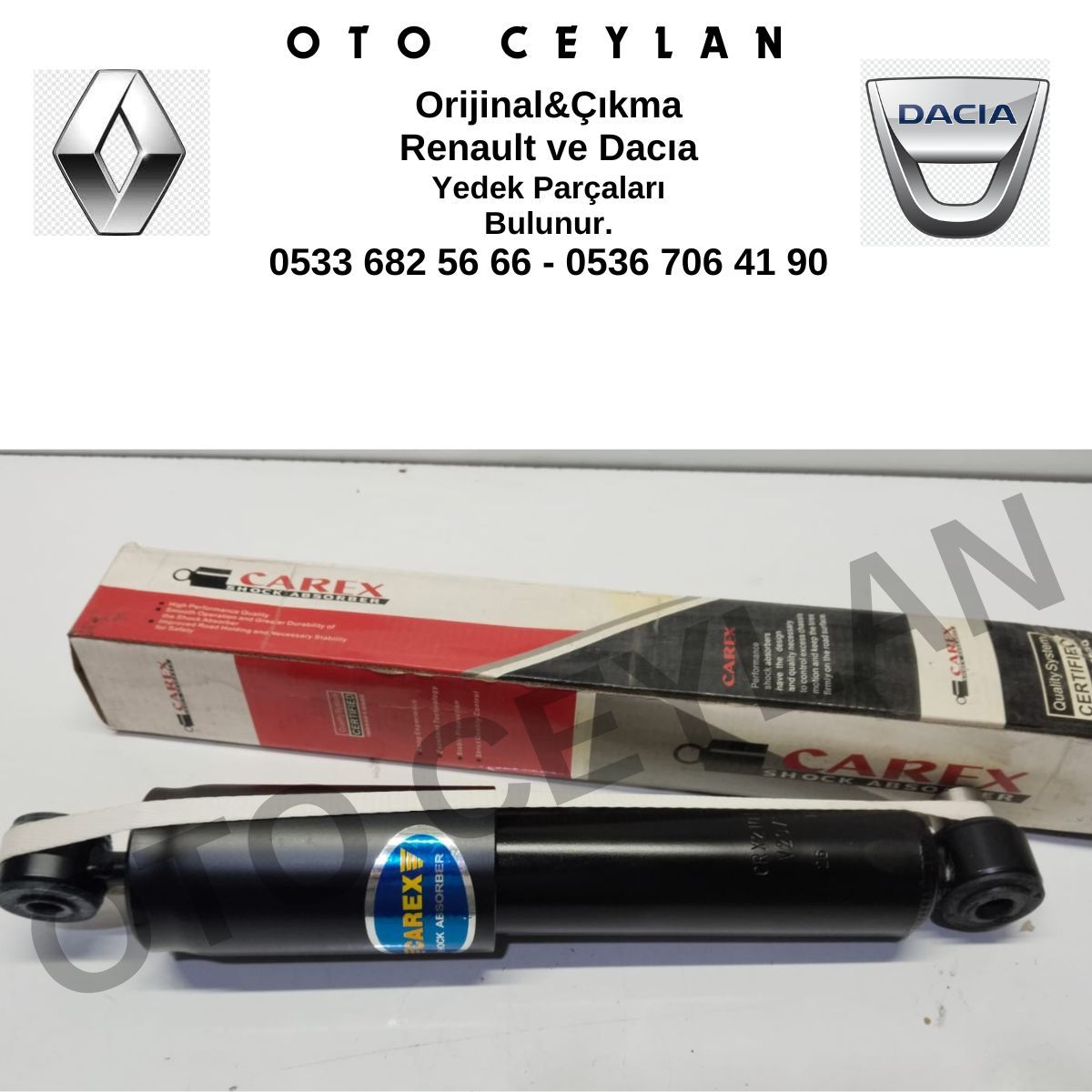 Master 2010 Model Ön Amortisör Sıfır Yerli Üretim