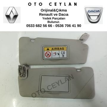 Megane 3 Güneşlik Takım Orijinal Çıkma