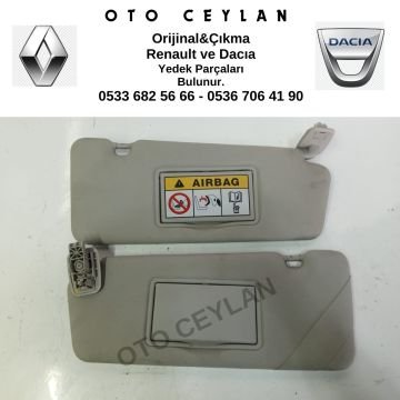 Megane 3 Güneşlik Takım Orijinal Çıkma