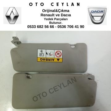 Megane 3 Güneşlik Takım Orijinal Çıkma