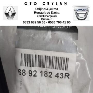 689218243R CLIO 5 SOL ÖN KONSOL GİYDİRMESİ SIFIR ORİJİNAL