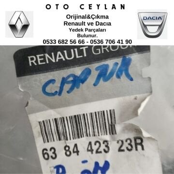 638442323R CAPTUR SAĞ ÖN ÇAMURLUK DAVLUMBAZI SIFIR ORİJİNAL