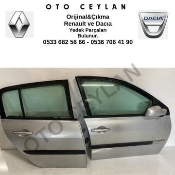 Megane 2 Hatchback Dolu Ve Hatasız Orjinal Sağ Ön Ve Sağ Arka Kapı Takım