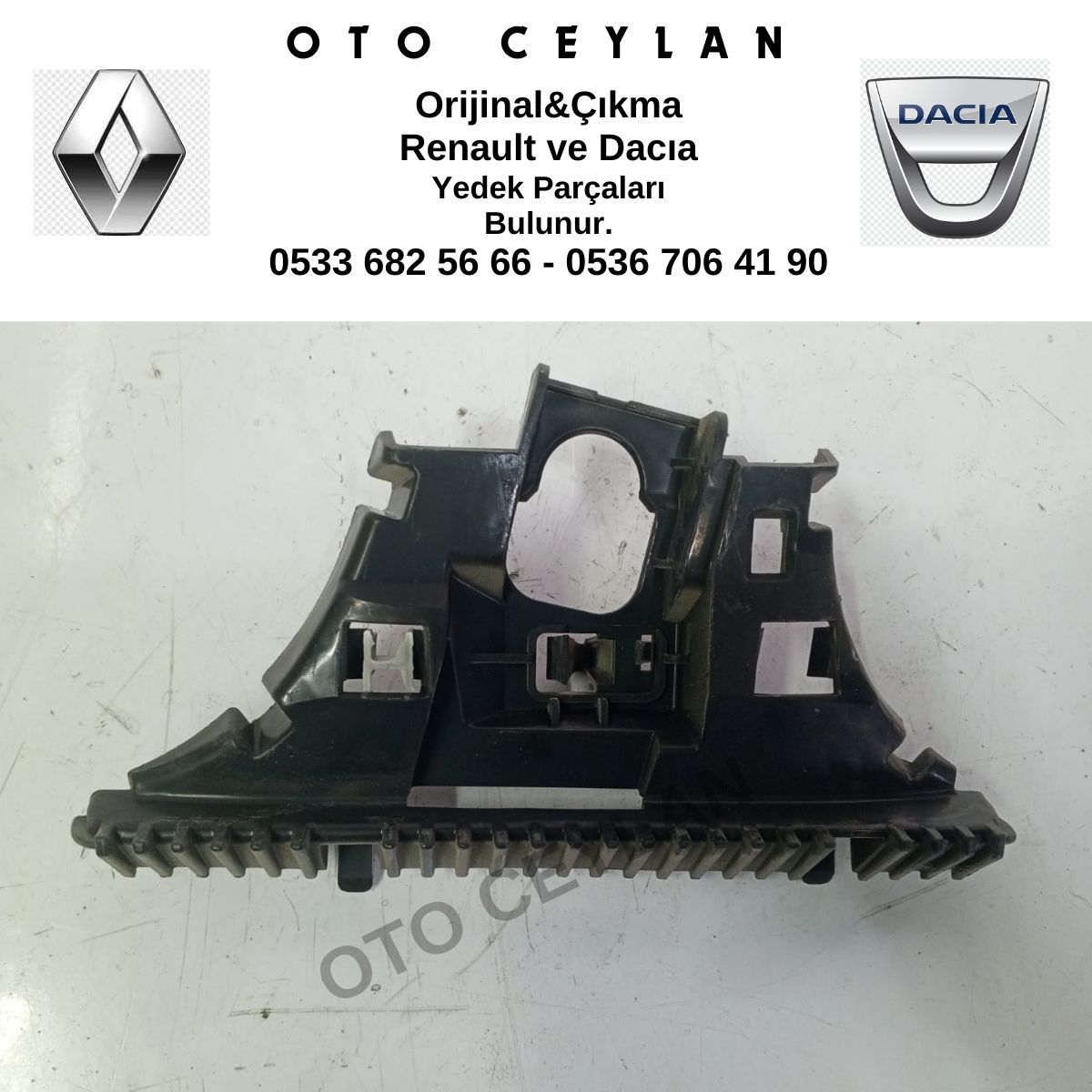 738208120R Megane 3 Emniyet Kemeri Yuvası Sağ Orijinal Çıkma