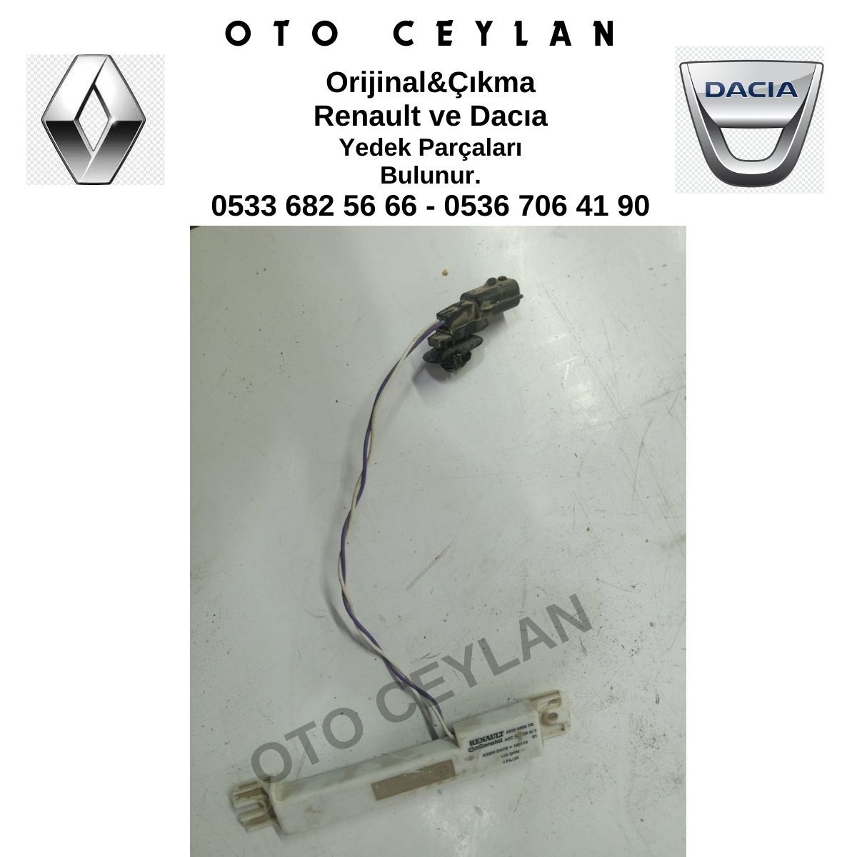 285900007R Laguna 3 Anten Orijinal Çıkma