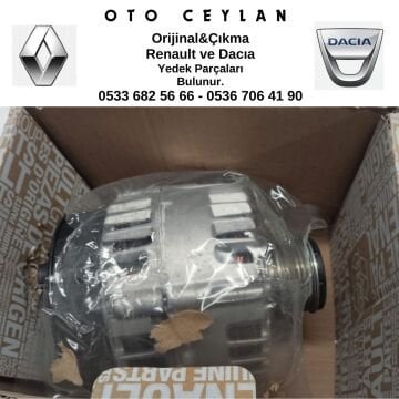 231006833R DUSTER ŞARJ DİNAMOSU SIFIR ORİJİNAL
