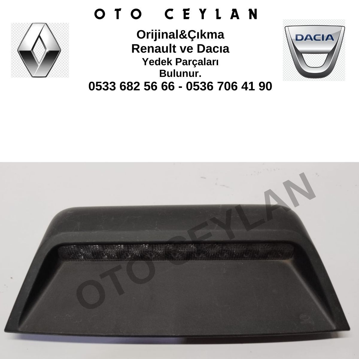 265900015R Fluence Üçüncü Stop Lambası Orijinal Çıkma