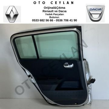 Megane 2 Hatchback Dolu Ve Hatasız Orjinal Sol Arka Kapı