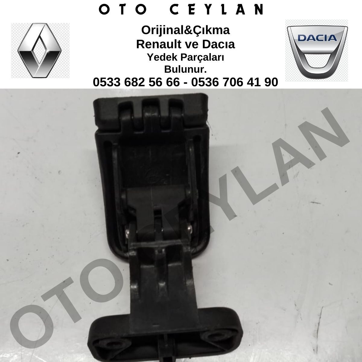 8200497711 Yeni Kangoo Sürgülü Kapı Cam Kilidi Orijinal Çıkma