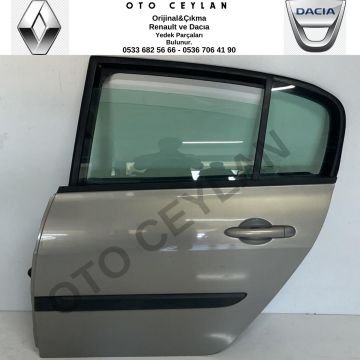 Megane 2 Sedan Dolu Ve Hatasız Orjinal Sol Arka Kapı