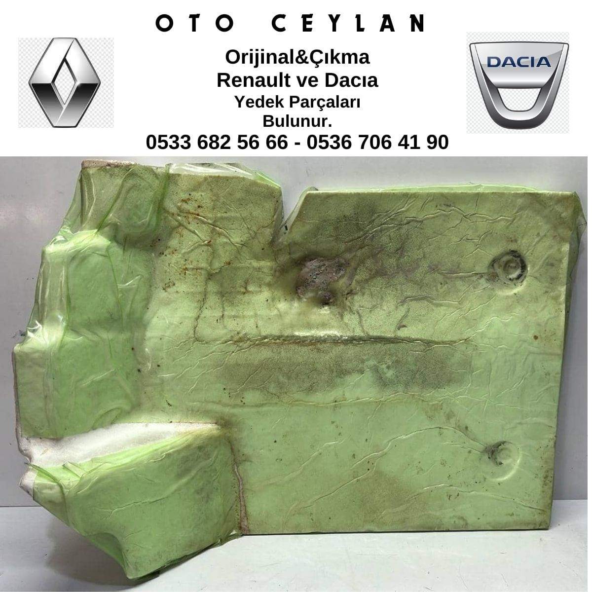 743155981R Symbol Sol Ön Alt Taban Köpüğü Çıkma Orjinal