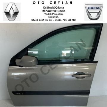 Megane 2 Sedan Dolu Ve Hatasız Orjinal Sol Ön Kapı