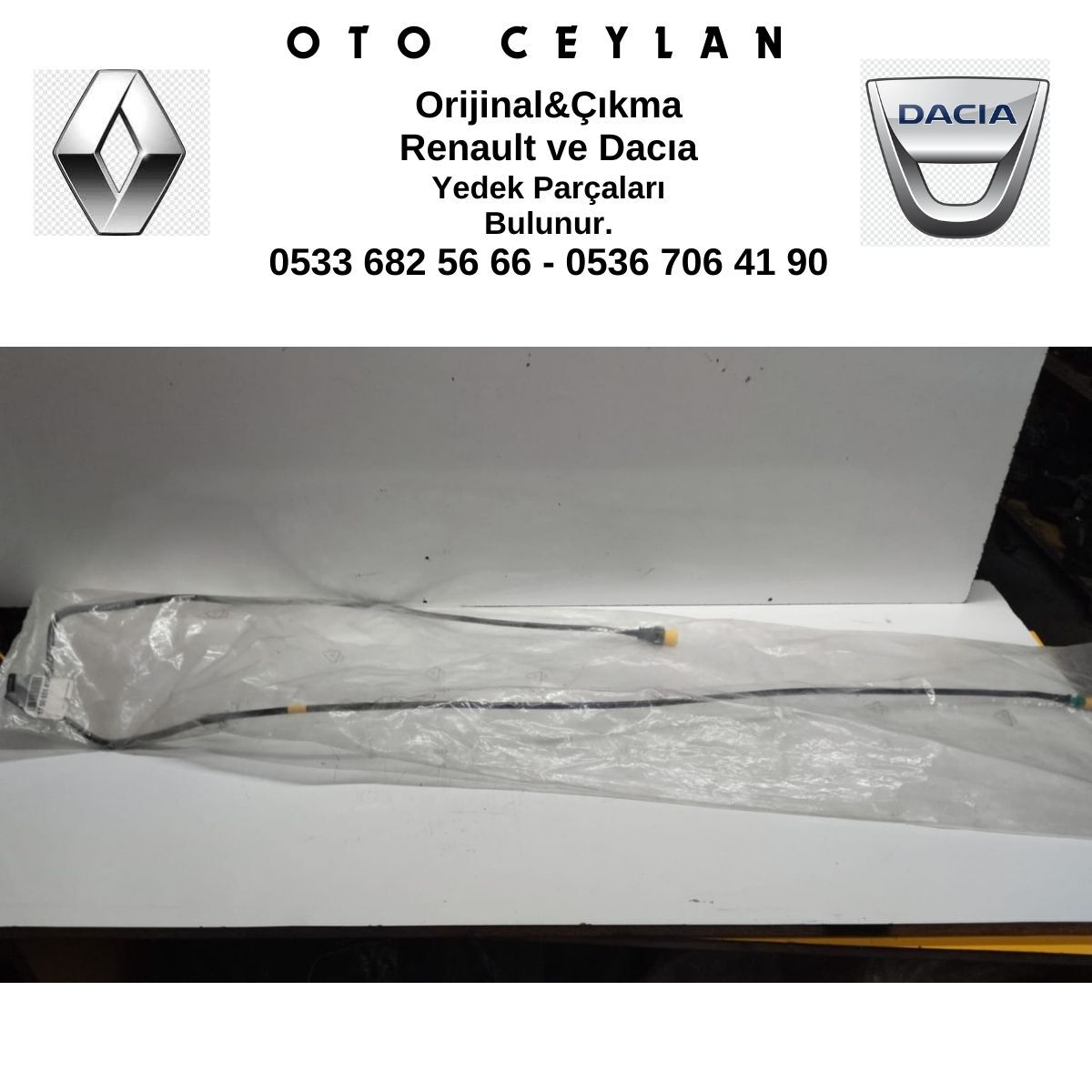 175065141R MEGANE 4 YAKIT HORTUMU BORUSU SIFIR ORİJİNAL