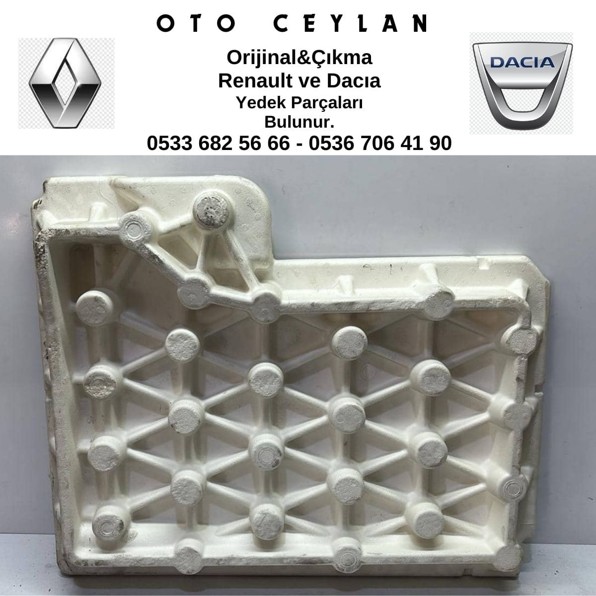 849061040R Loodgy Sol Arka Alt Taban Köpüğü Çıkma Orjinal