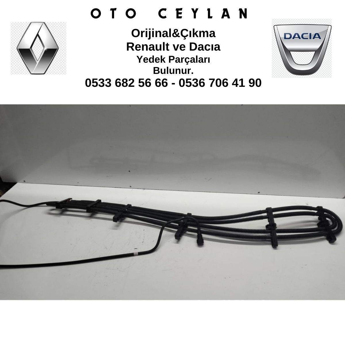 RENAULT DACIA YAKIT GERİ DÖNÜŞ BORUSU SIFIR ORİJİNAL