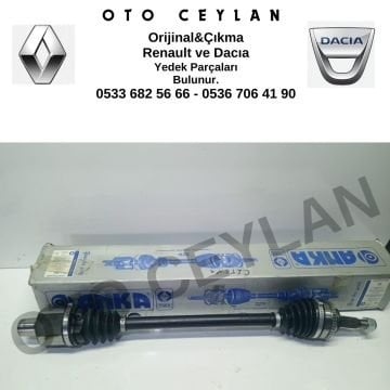 ANK 10102005 Clio Kango Aks Komple Sağ Kalın Freze Abslı Sıfır Yerli Üretim